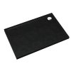 Schedline Brodzik akrylowy Sharper Black Stone 80x100x4,5 cm, prostokątny, Gwarancja 7 lat 3S.S1P-80100/C/ST